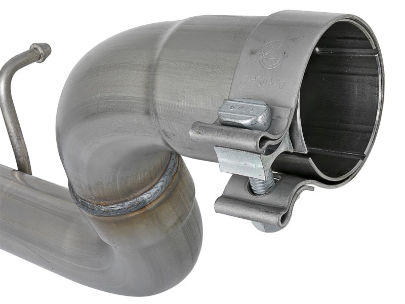 aFe MACH Force-Xp Axle-Back Exhaust System w/Polished Tip 18-20 Jeep Wrangler L4-2.0T / V6-3.6L - awdtuningtx