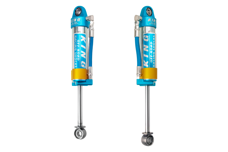 King Shocks 96-04 Toyota Tacoma (6 Lug) Rear 2.5 Dia Piggy Hose Reservoir Shock (Pair) - awdtuningtx