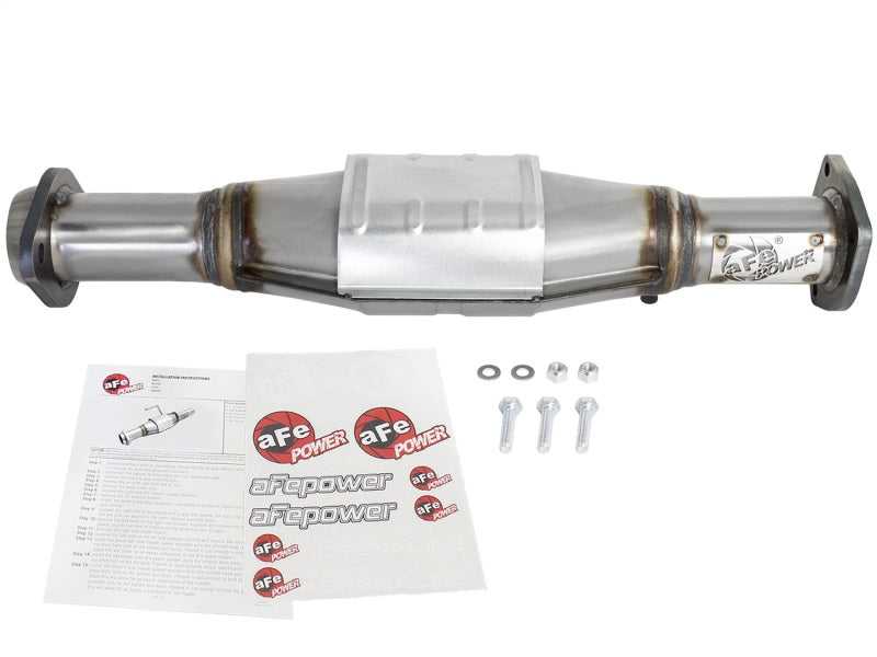 aFe Power Direct Fit Catalytic Converter Replacements Rear 00-03 Jeep Wrangler (TJ) I6-4.0L - awdtuningtx