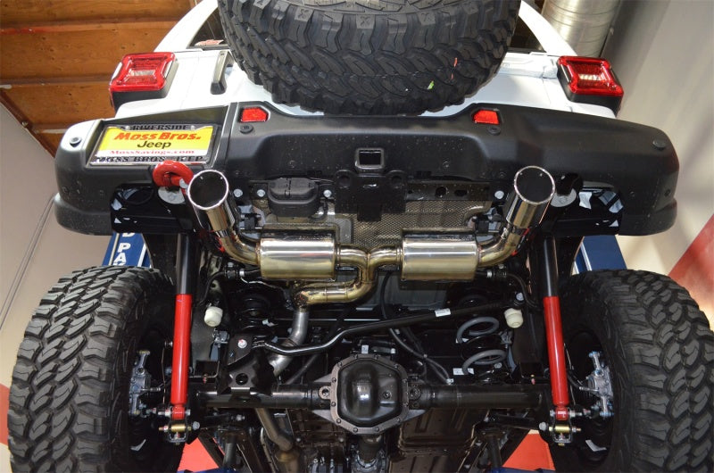 Injen 18-20 Jeep Wrangler JL L4-2.0L Turbo / V6-3.6L SS Axle-back Exhaust - Polished - awdtuningtx