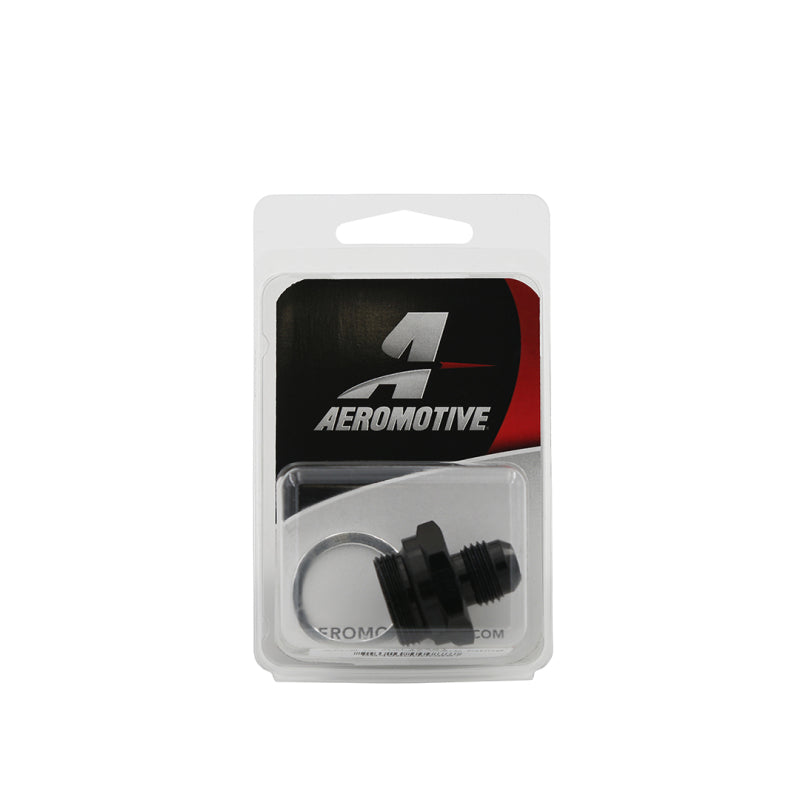 Aeromotive AN-06 Holley Carb 7/8in x 20 Thread Dual Feed Bowl Adapter Fitting - awdtuningtx
