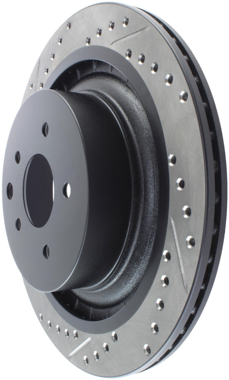 StopTech Infiniti G37 / Nissan 370Z SportStop Slotted & Drilled Rear Right Rotor - awdtuningtx