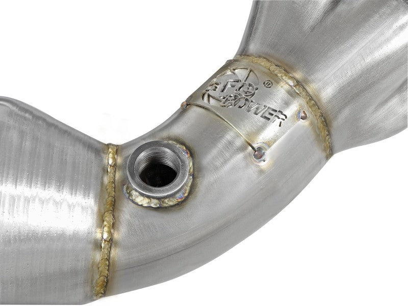 aFe 12-17 Toyota 86 / FRS / BRZ Twisted Steel 304 Stainless Steel Long Tube Header w/ Cat - awdtuningtx
