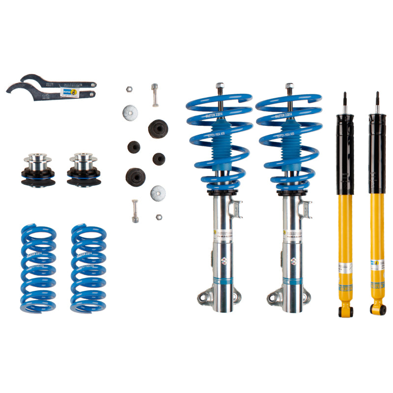 Bilstein B14 2002 Mercedes-Benz C230 Kompressor Front and Rear Suspension Kit - awdtuningtx