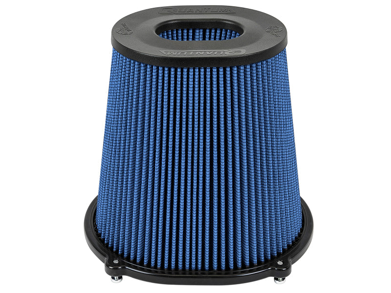 aFe Quantum Pro-5 R Air Filter Inverted Top - 5in Flange x 9in Height - Oiled P5R - awdtuningtx