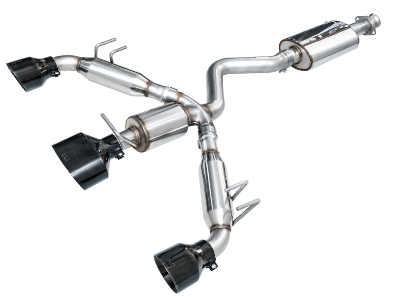 AWE Tuning 2023+ Toyota GR Corolla Touring Edition Exhaust - Diamond Black Tips - awdtuningtx