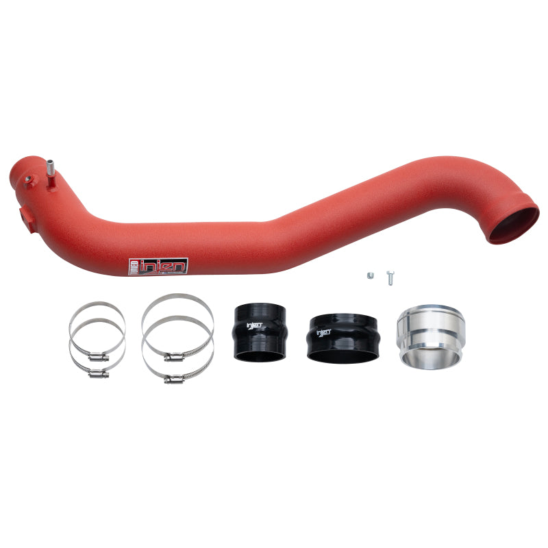 Injen 15-20 Ford F150 2.7L V6 (tt) Aluminum Intercooler Piping Kit - Wrinkle Red - awdtuningtx