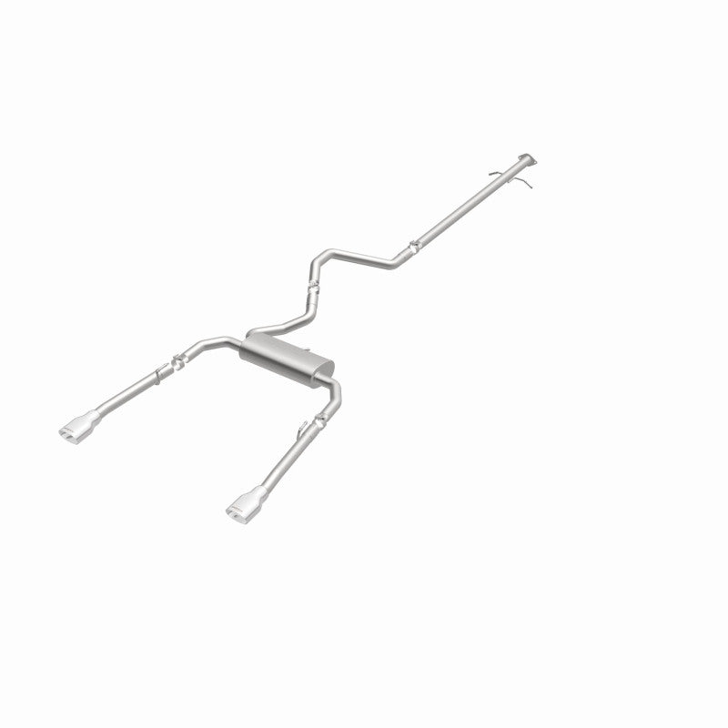 MagnaFlow 13 Dodge Dart L4 1.4L T/C Dual Split Rear Exit Stainless Cat Back Perf Exhaust - awdtuningtx