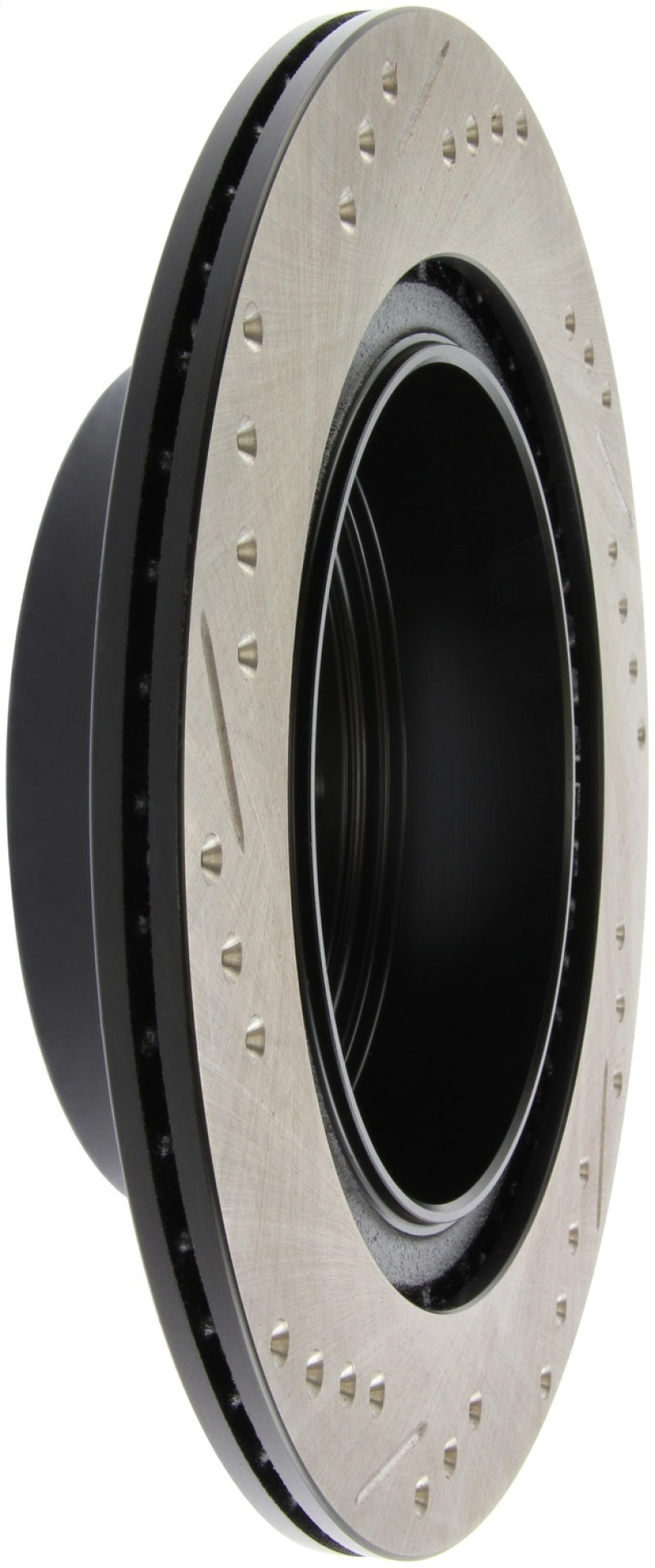 StopTech 06-07 350Z / 05-07 G35 / 06-07 G35X SportStop Slotted & Drilled Rear Left Rotor - awdtuningtx