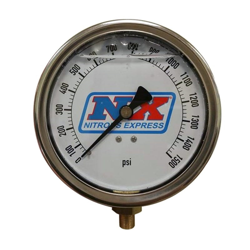 Nitrous Express Nitrous Pressure Gauge 4in-High Accuracy - awdtuningtx