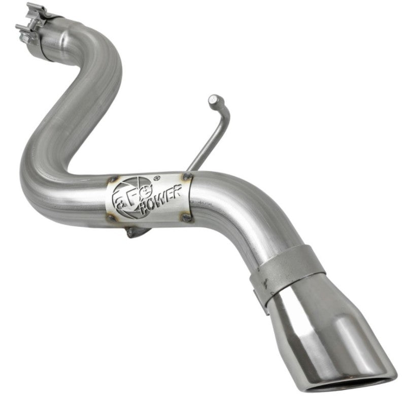 aFe MACH Force-Xp Axle-Back Exhaust System w/Polished Tip 18-20 Jeep Wrangler L4-2.0T / V6-3.6L - awdtuningtx