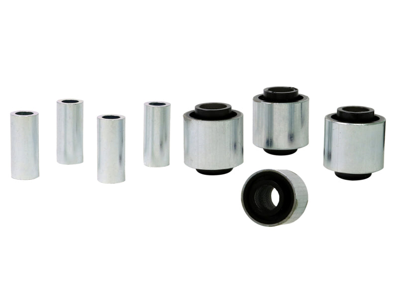 Whiteline Plus 9/89-8/09 Subaru Legacy Rear Control Arm Lower Front Inner & Outer Bushing Kit - awdtuningtx