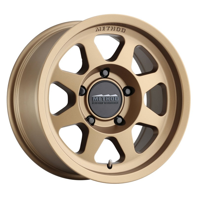 Method MR701 17x7.5 +30mm Offset 5x108 63.4mm CB Method Bronze Wheel - awdtuningtx