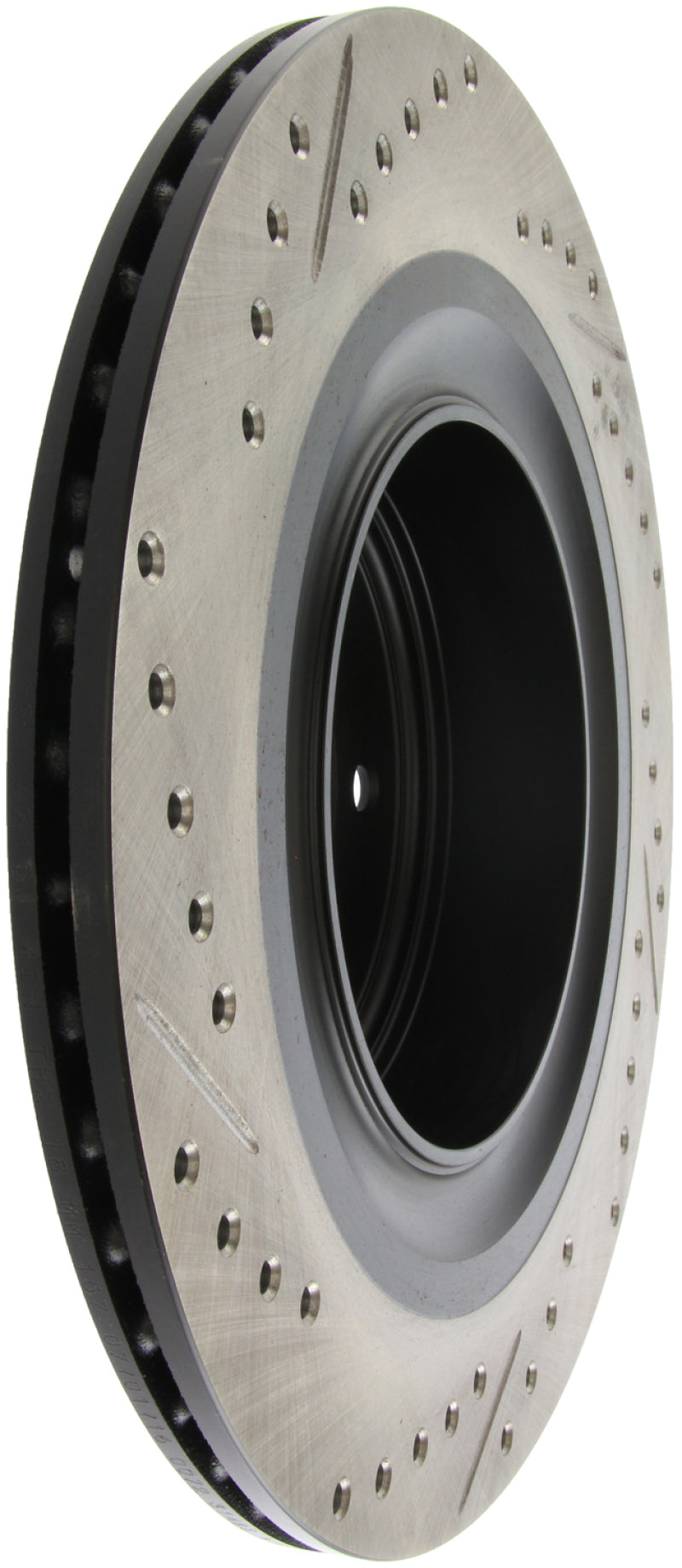 StopTech Infiniti G37 / Nissan 370Z SportStop Slotted & Drilled Rear Left Rotor - awdtuningtx