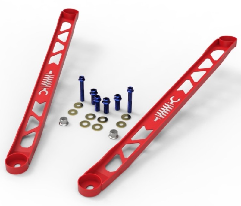 aFe CONTROL 304 Stainless Steel Front Suspension Strut Brace Red - Toyota GR Supra (A90) 20-21 - awdtuningtx