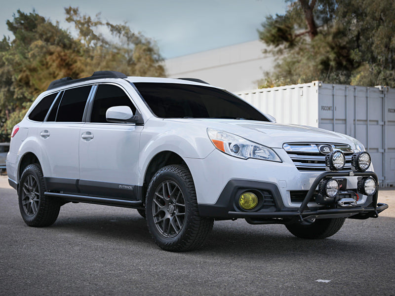 aFe POWER 20-23 Subaru Outback H4 2.4L (t) / H4 2.5L Terra Guard Front Bumper w/ Winch Mount - Black - awdtuningtx