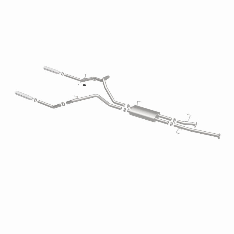 MagnaFlow 14 Toyota Tundra V8 4.6L/5.7L Stainless Cat Back Exhaust Dual Split Rear Exit - awdtuningtx