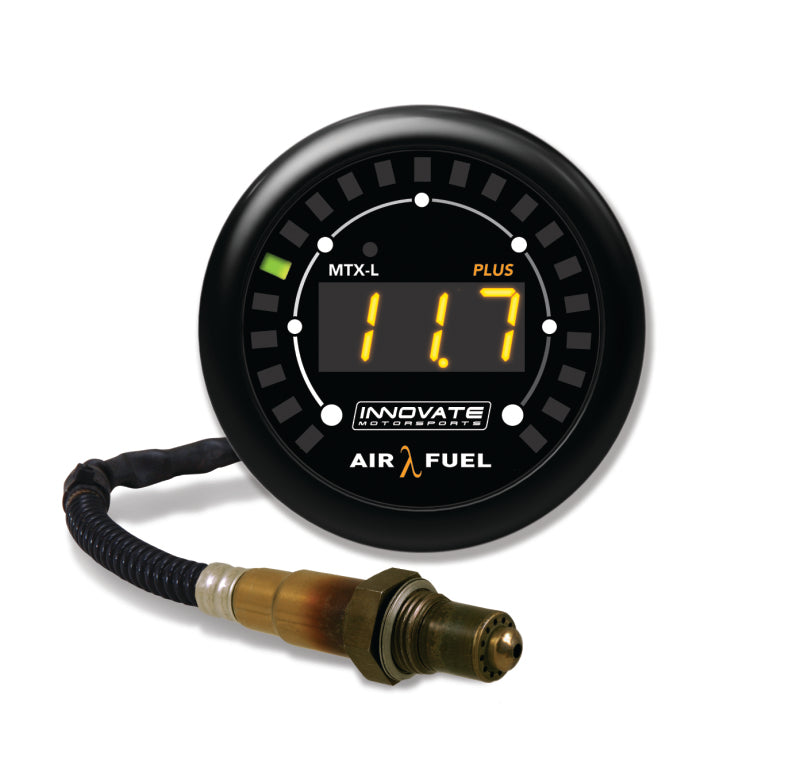 Innovate MTX-L PLUS Digital Air/Fuel Ratio Gauge Kit 3ft w/O2 Sensor - awdtuningtx