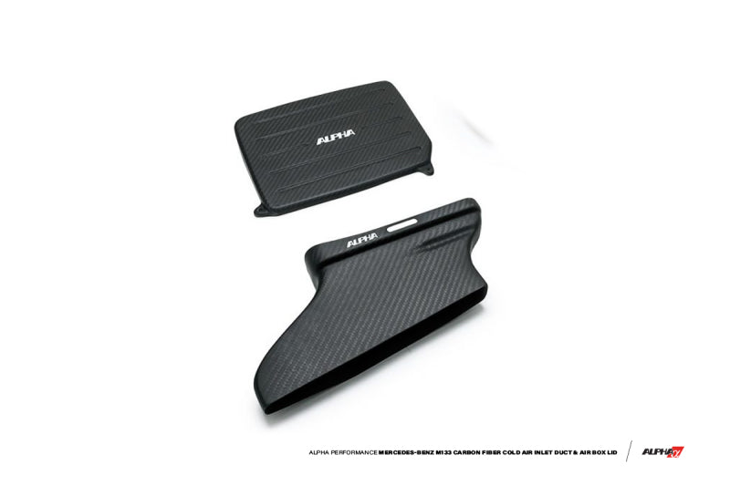 AMS Performance 14-18 Mercedes-Benz CLA 45 AMG 2.0T Alpha Cold Air intake w/Carbon Fiber Lid & Duct - awdtuningtx