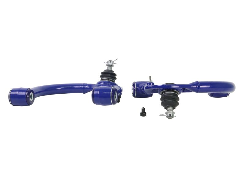 SuperPro 03-23 Toyota 4Runner / 10-23 Lexus GX460 Fixed Offset Front Upper Control Arm Set - awdtuningtx