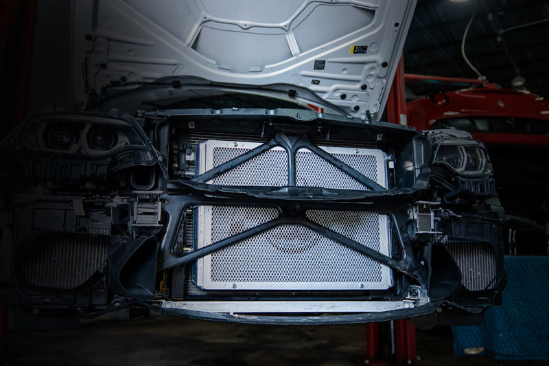 CSF 2014+ BMW M3/M4 (F8X) Front Mount Heat Exchanger w/Rock Guard - awdtuningtx