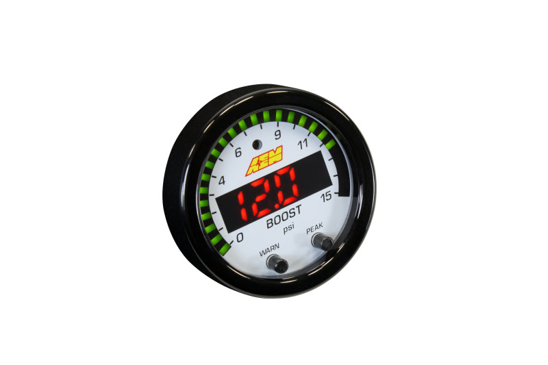 AEM X-Series Pressure 0-15psi Gauge Kit - awdtuningtx