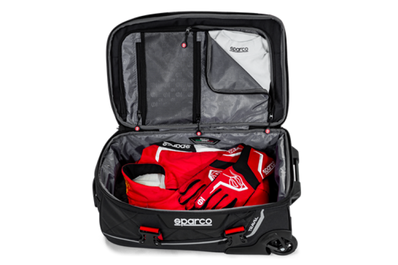 Sparco Bag Tavel BLK/SIL - awdtuningtx