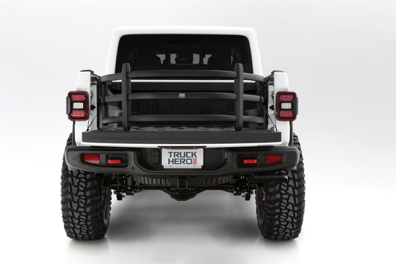 AMP Research 20-22 Jeep Gladiator (Does Not Work w/Tonneau Cvrs) Bedxtender HD Sport - Black - awdtuningtx