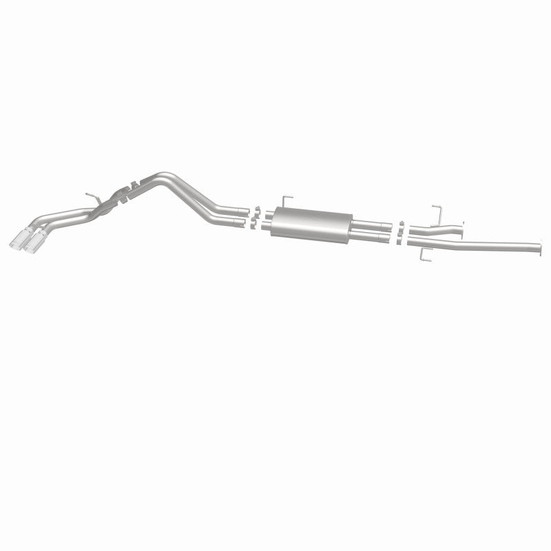 MagnaFlow 14 Toyota Tundra V8 4.6L/5.7L Stainless C/b Exhaust Dual same side pass. rear tire - awdtuningtx