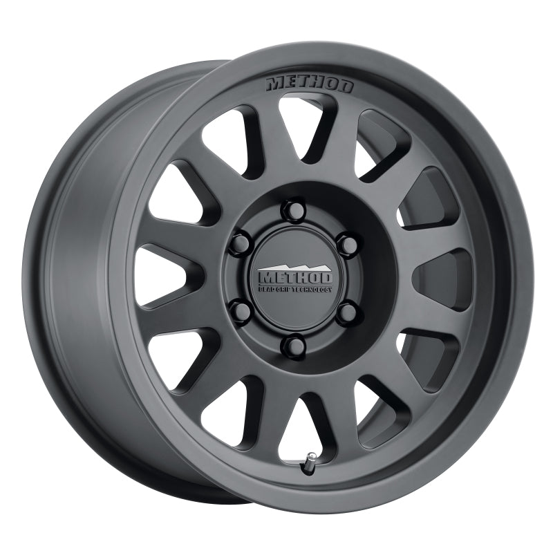Method MR704 17x8.5 0mm Offset 5x150 110.5mm CB Matte Black Wheel - awdtuningtx