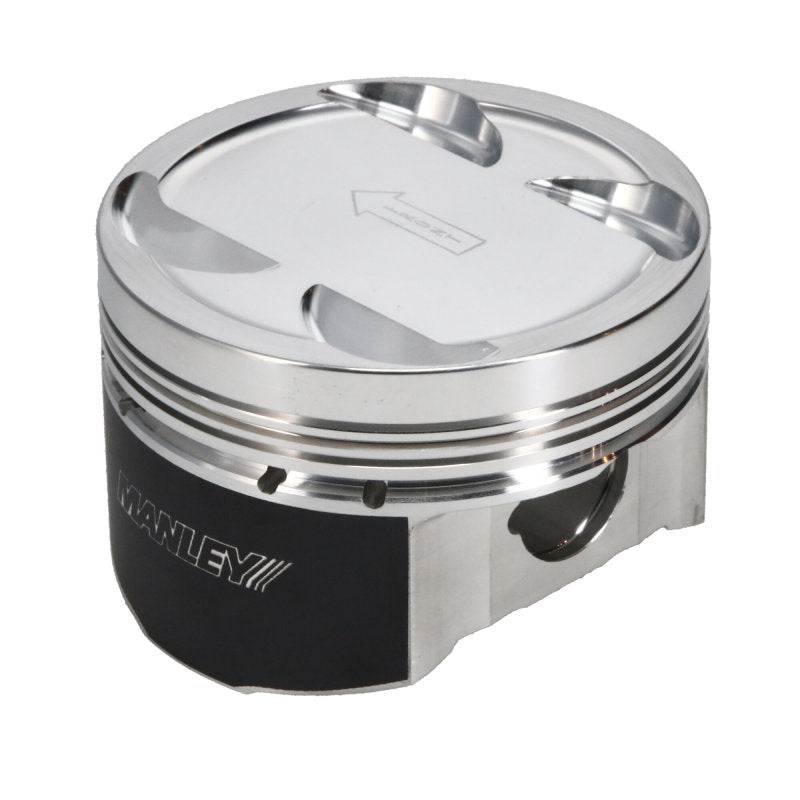 Manley 03-06 Evo 8/9 (7 Bolt 4G63T) 85.5mm +0.5mm Over Bore 8.5:1 Dish Pistons w/ Rings - awdtuningtx