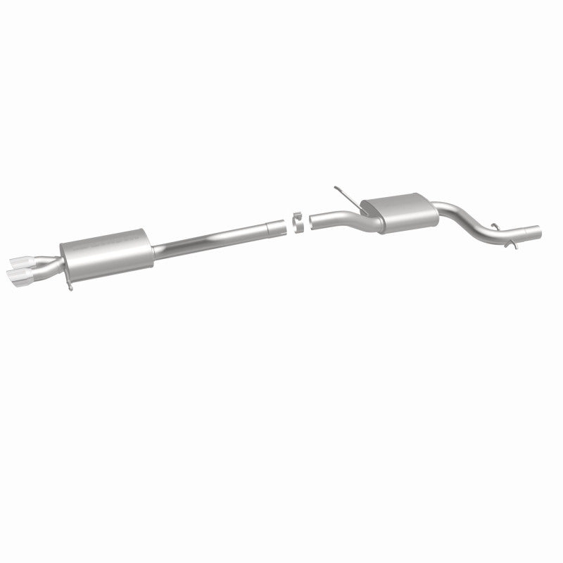 MagnaFlow 12 VW Jetta 2.0L Turbocharged Dual Straight D/S Rear Exit Stainless Cat Back Perf Exhaust - awdtuningtx