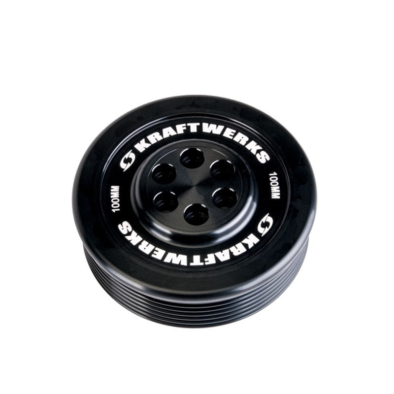 KraftWerks Supercharger Pulley - 100mm 7 Rib - awdtuningtx
