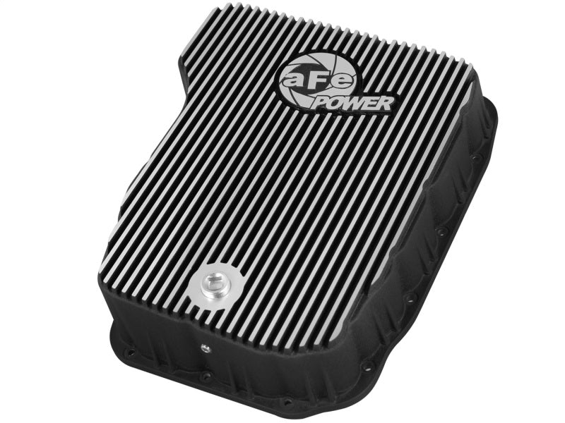 aFe Power Cover Trans Pan Machined COV Trans Pan Dodge Diesel Trucks 07.5-11 L6-6.7L (td) Machined - awdtuningtx