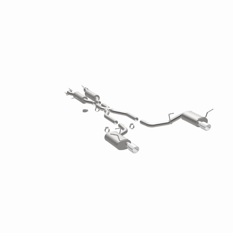 MagnaFlow 11-12 Dodge Durango V8 5.7L Dual Split Rear Exit Stainless Cat Back Performance Exhaust - awdtuningtx