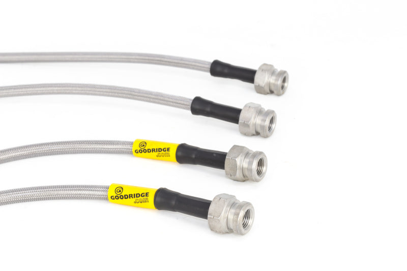 Goodridge 89-91 Civic/CRX w/ rear drum Brake Lines - awdtuningtx