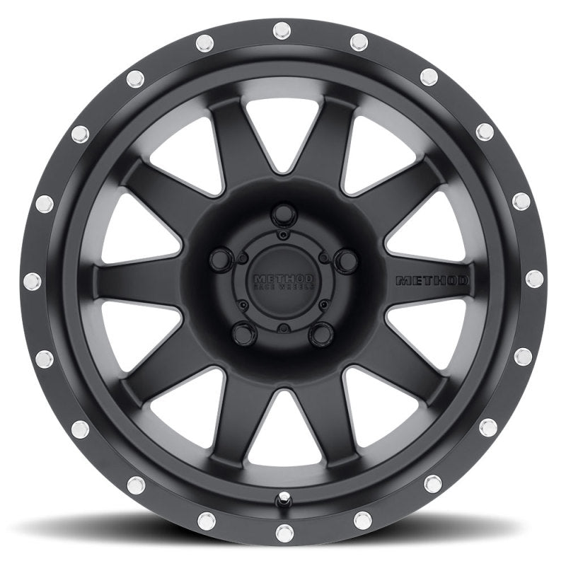 Method MR301 The Standard 18x9 +18mm Offset 5x150 116.5mm CB Matte Black Wheel - awdtuningtx