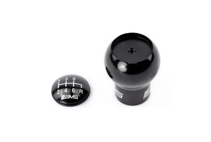 AMS Performance Subaru WRX/STi 6-Speed Billet Shift Knob (Incl Red, Black, & Gunmetal Cap) - awdtuningtx