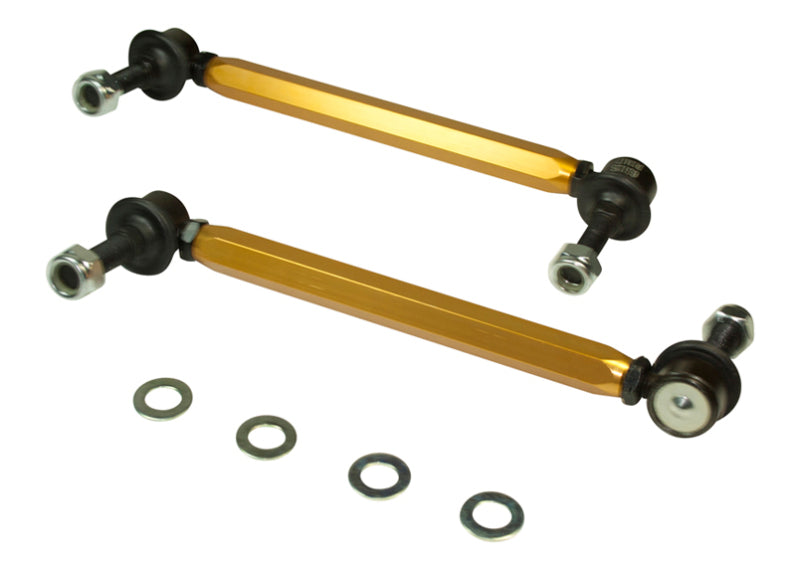 Whiteline Universal Sway Bar - Link Assembly Heavy Duty Adjustable 12mm Steel Ball/Ball Style - awdtuningtx