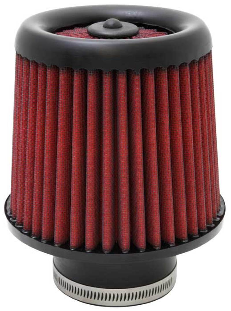 AEM DryFlow Air Filter - Round Tapered 5in Top OD x 6 Base OD x 5.563in H x 3in Flange ID - awdtuningtx