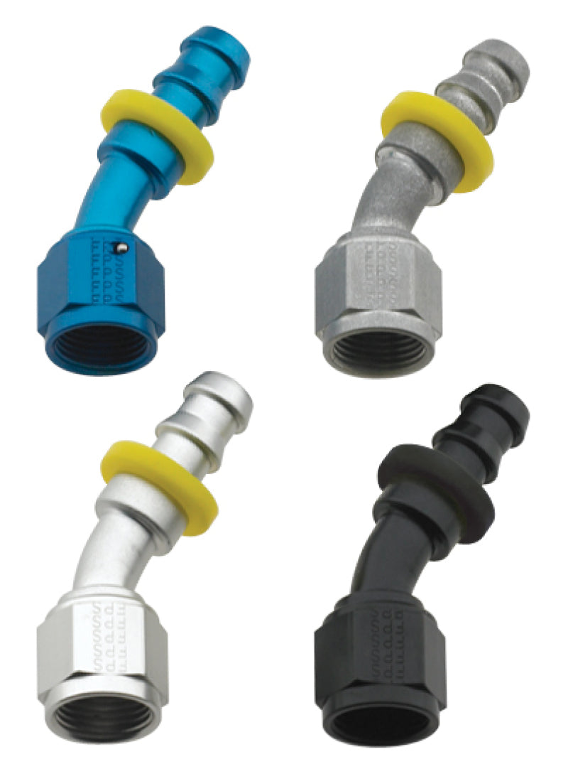 Fragola -6AN Push-Lite End 30 Degree - Black - awdtuningtx