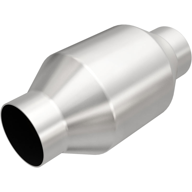 MagnaFlow Conv Univ 2.25in Inlet/Outlet Center/Center Round - awdtuningtx