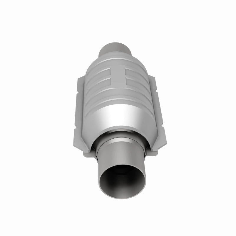 MagnaFlow Conv Univ 3in Inlet/Outlet Center/Center Round 9in Body L x 5.125in W x 13in Overall L - awdtuningtx