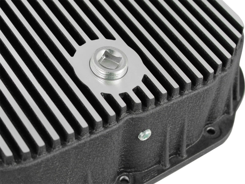 aFe Power Cover Trans Pan Machined COV Trans Pan Dodge Diesel Trucks 07.5-11 L6-6.7L (td) Machined - awdtuningtx