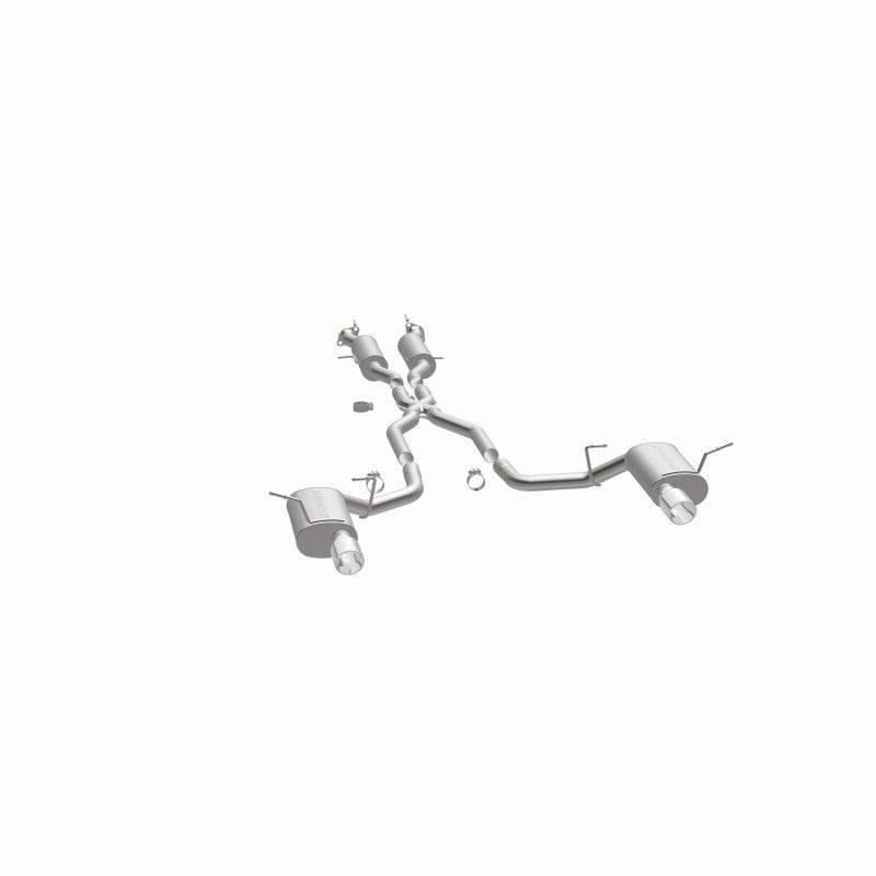 MagnaFlow 11-12 Dodge Durango V8 5.7L Dual Split Rear Exit Stainless Cat Back Performance Exhaust - awdtuningtx