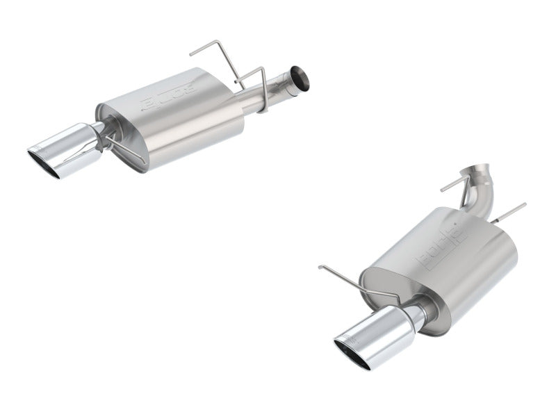 Borla 13-14 Mustang GT/Boss 302 5.0L V8 RWD Single Split Rr Exit S-Type Exhaust (rear section only) - awdtuningtx