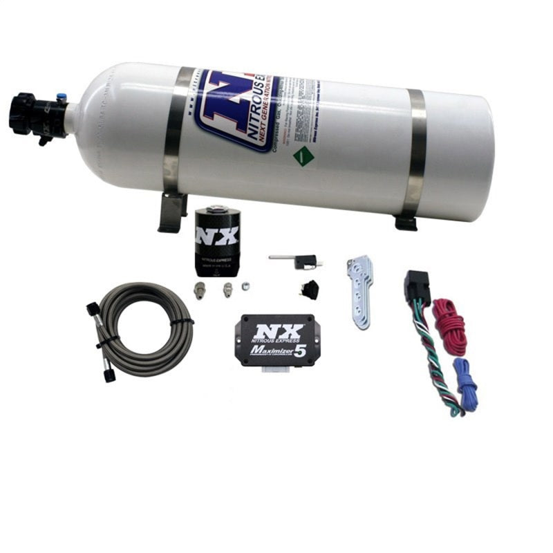 Nitrous Express Universal Diesel Nitrous Kit w/Progressive Controller/15lb Bottle - awdtuningtx