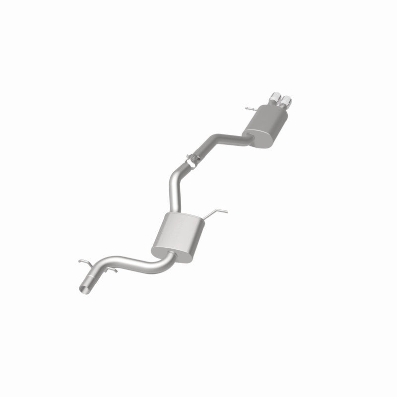 MagnaFlow 12 VW Jetta 2.0L Turbocharged Dual Straight D/S Rear Exit Stainless Cat Back Perf Exhaust - awdtuningtx