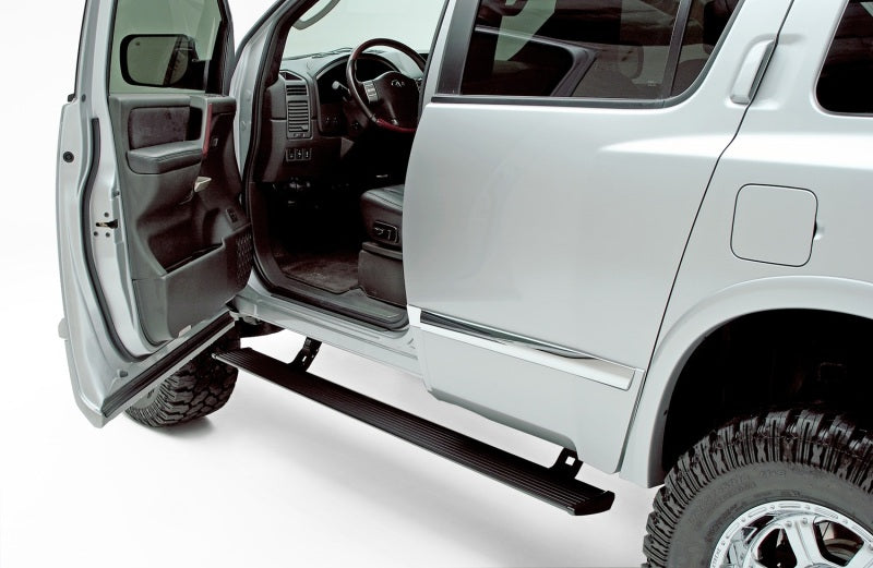 AMP Research 2004-2015 Nissan Titan Crew/King Cabs PowerStep - Black - awdtuningtx