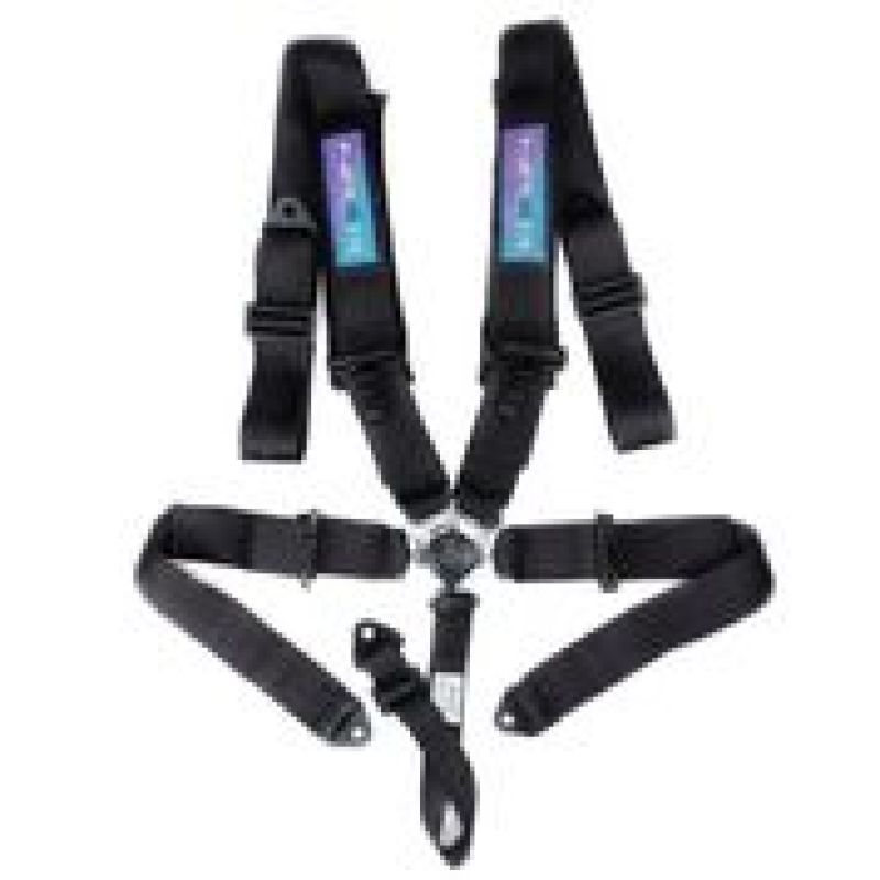 NRG 5PT 3in. Seat Belt Harness / Cam Lock - Black - awdtuningtx